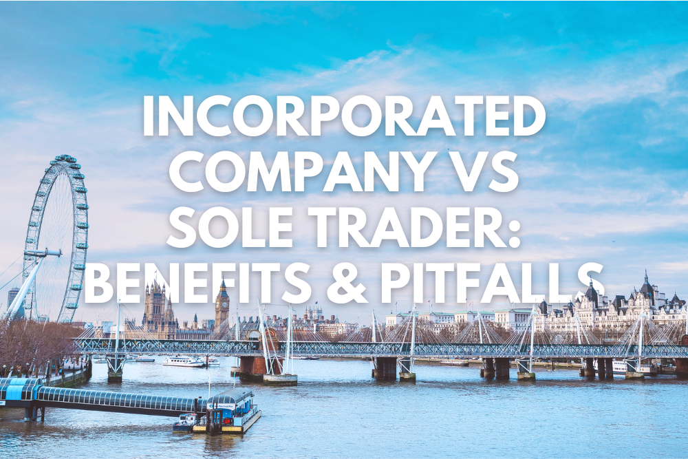 Incorporated Company vs Sole Trader: Benefits and Pitfalls