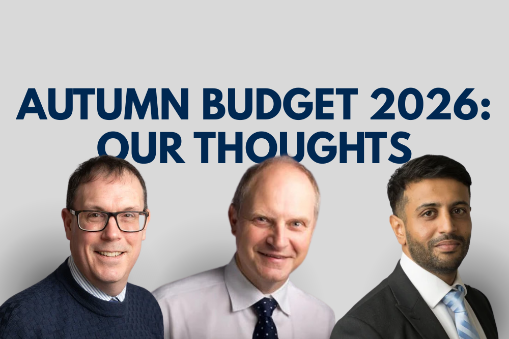 Autumn Budget 2026: Our thoughts.